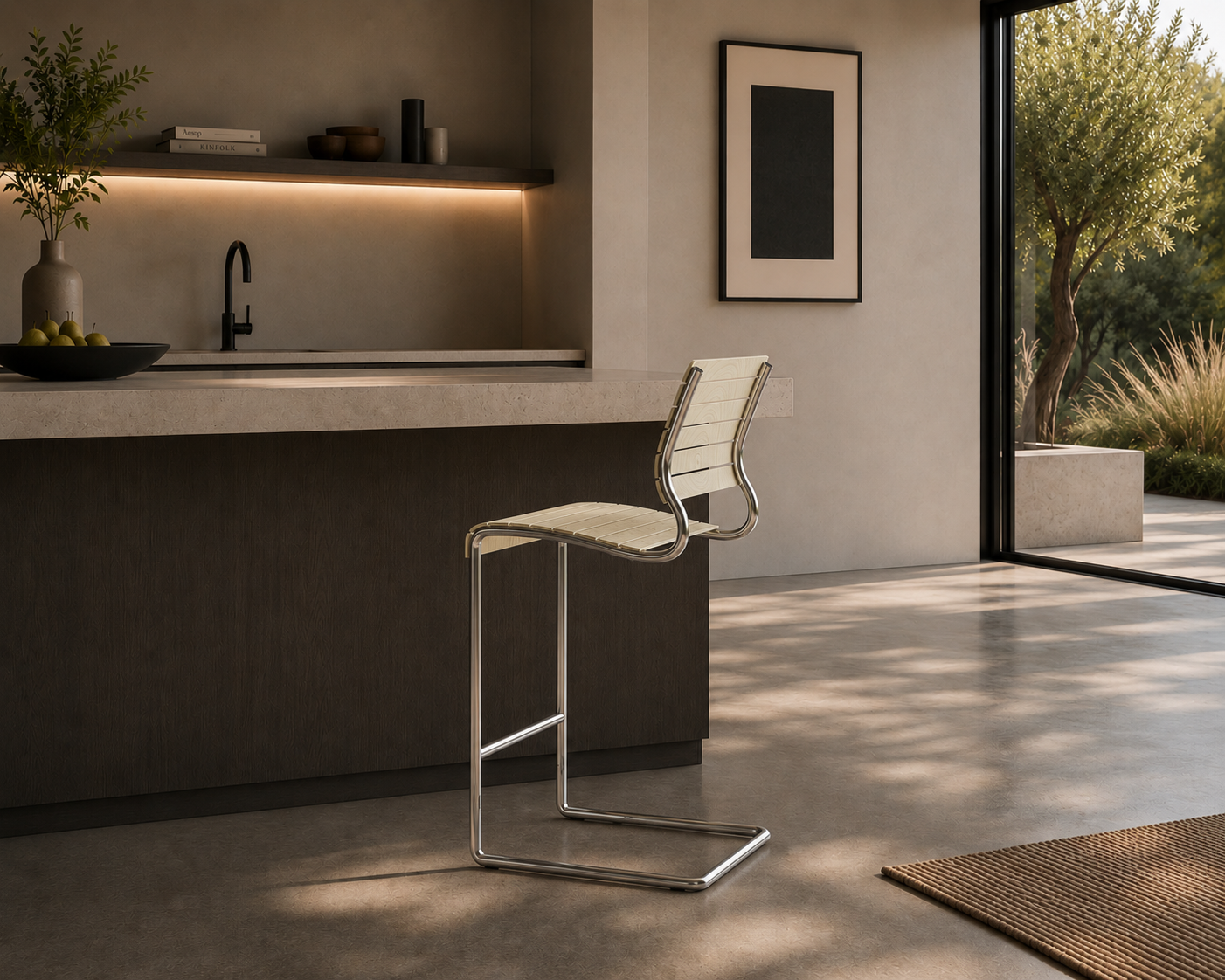 K-Line Barstool by K Fisher Designs