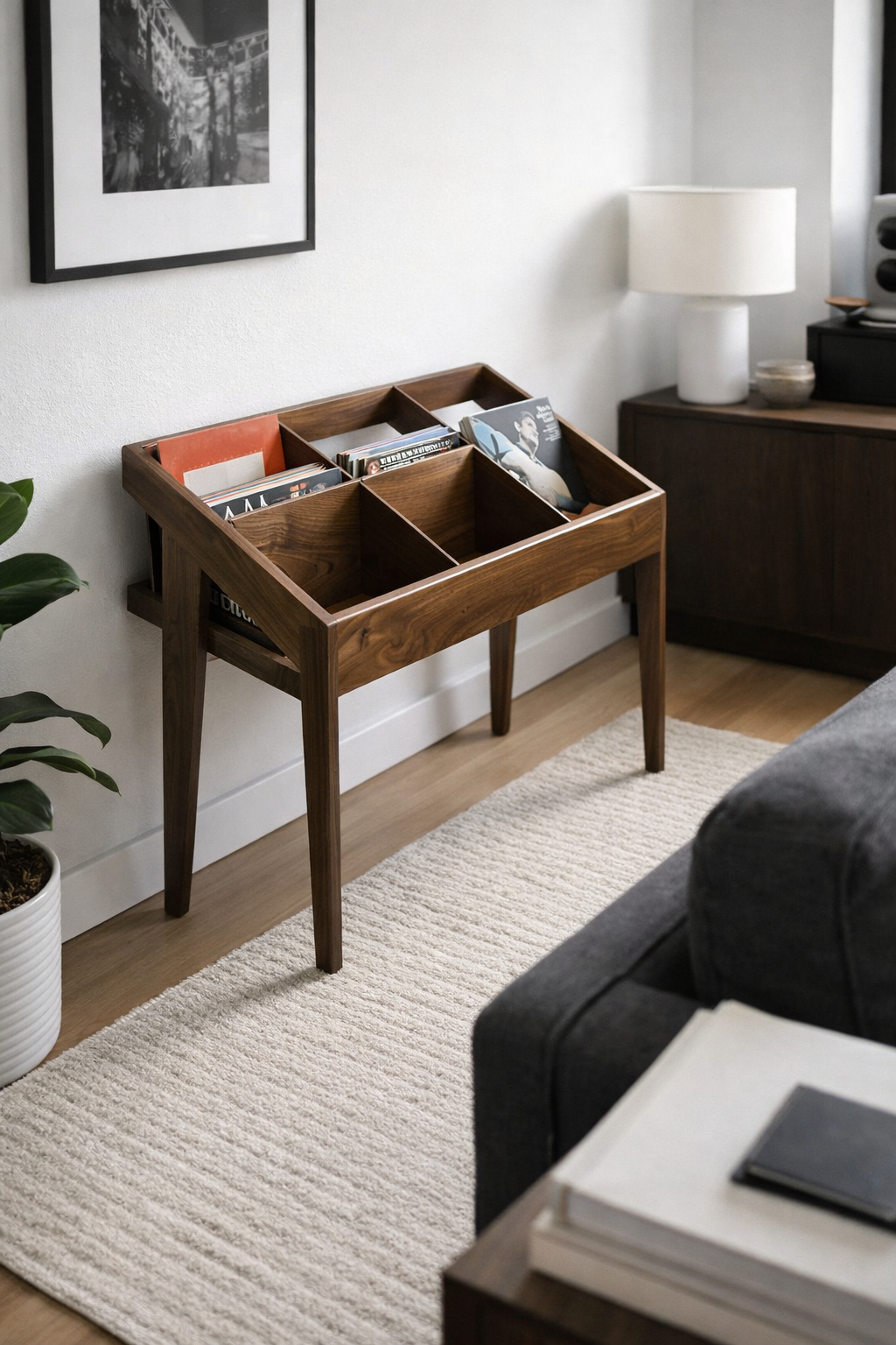 Record Console by K Fisher Designs