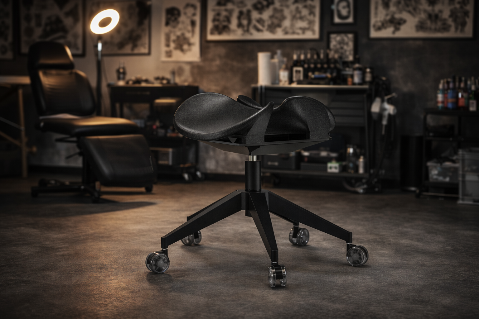 Portable ergonomic stool concept by K Fisher Designs